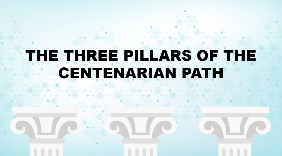 The three pillars of the Centenarian Path